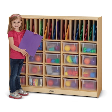 Jonti-Craft Classroom Organizer, with Clear Cubbie-Trays 04180JC